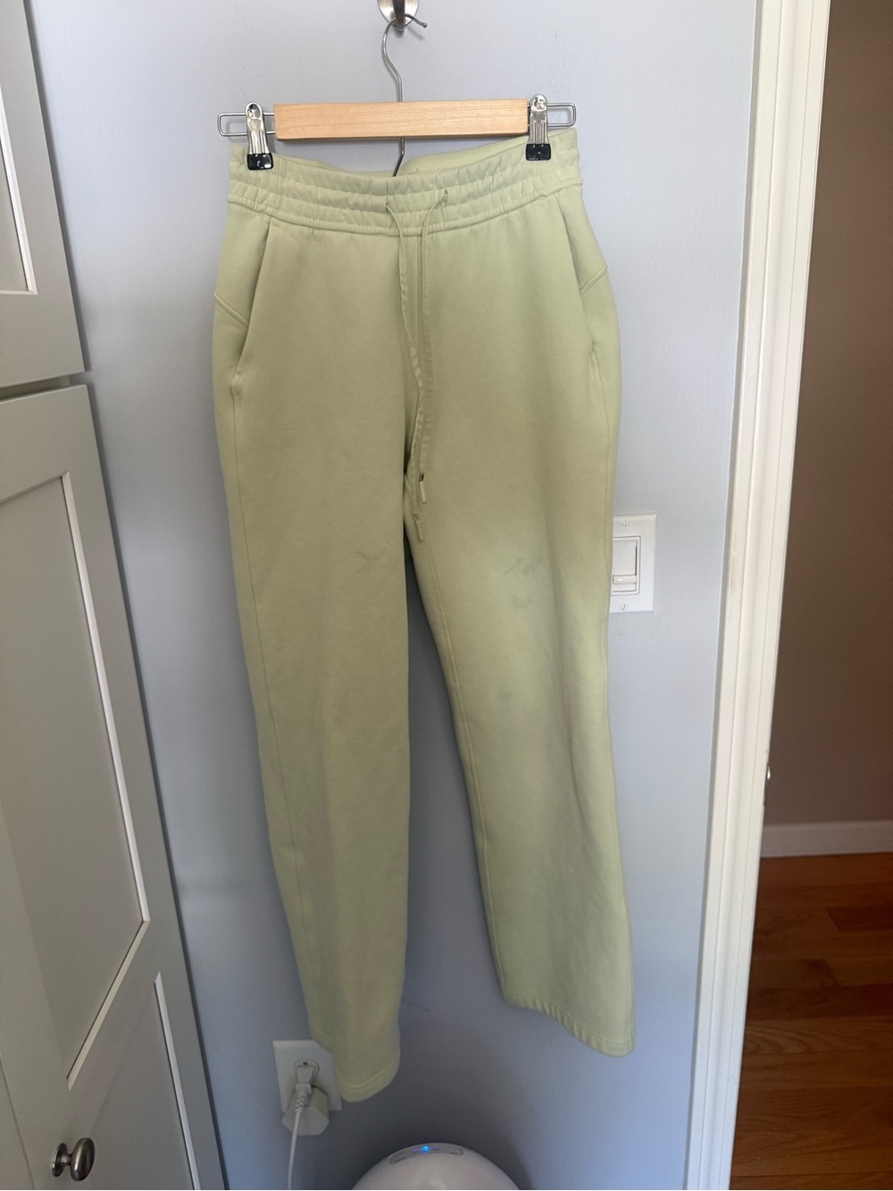 Lululemon Loungeful Straight Leg Pant in the color Dewy - Picture 6 of 8